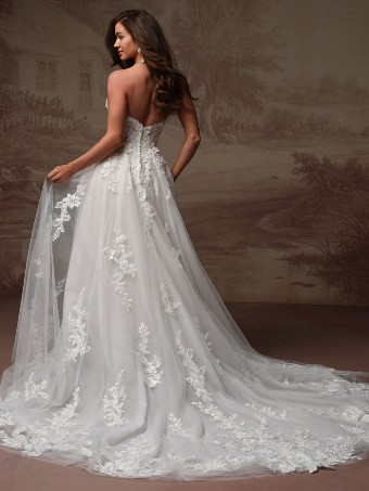 Maggie Sottero KATE #1 default All Ivory (gown with Ivory Illusion) thumbnail