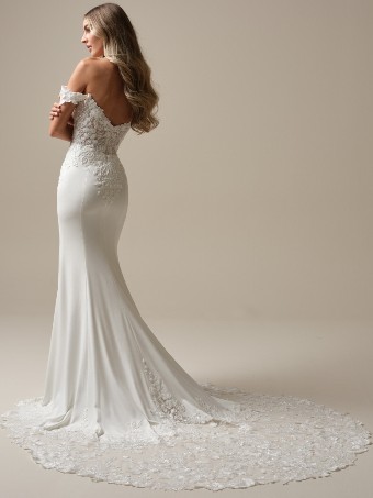 Rebecca Ingram ADELINE #1 default Ivory (gown with Natural Illusion) thumbnail
