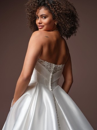 Rebecca Ingram AGATHA #3 default All Ivory (gown with Ivory Illusion) thumbnail