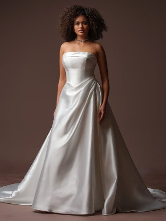 Rebecca Ingram AGATHA #0 default All Ivory (gown with Ivory Illusion) thumbnail