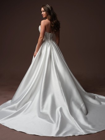 Rebecca Ingram JOANIE #1 default All Ivory (gown with Ivory Illusion) thumbnail