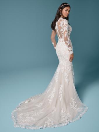 Maggie Sottero FRANCESCA #1 Ivory over Nude (gown with Nude Illusion) thumbnail