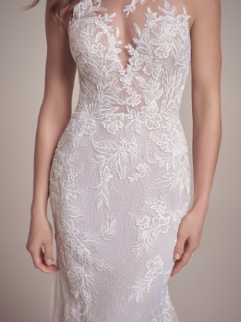 Maggie Sottero KERN #4 Ivory over Misty Mauve (gown with Natural Illusion) thumbnail