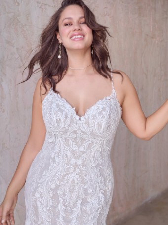 Maggie Sottero AVIANO #7 default All Ivory (gown with Ivory Illusion) thumbnail