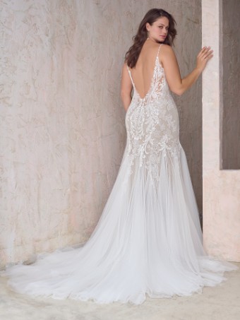 Maggie Sottero AVIANO #2 All Ivory (gown with Ivory Illusion) thumbnail