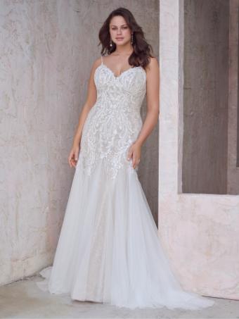 Maggie Sottero AVIANO #3 All Ivory (gown with Ivory Illusion) thumbnail