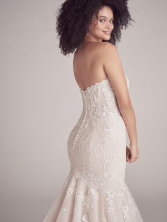 Maggie Sottero LENNON #2 All Ivory (gown with Ivory Illusion) thumbnail
