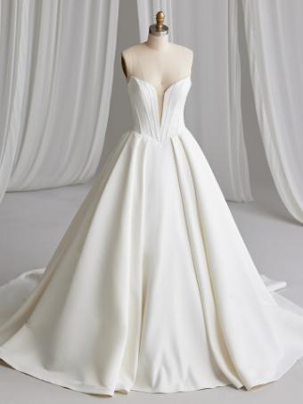 Maggie Sottero DERRICK #3 Ivory (gown with Natural Illusion) thumbnail