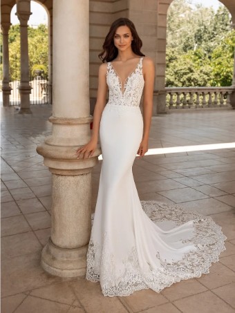 Pronovias ERANDI #0 default Off White/Crystal/Nude thumbnail