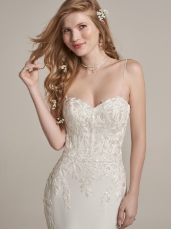 Rebecca Ingram LILY LYNETTE #0 default All Ivory (gown with Ivory Illusion) thumbnail