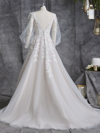 Rebecca Ingram ALEXANDRIA #1 default All Ivory (gown with Ivory Illusion) thumbnail