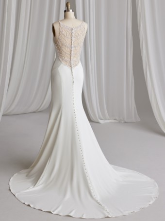 Rebecca Ingram LOTTIE #5 default Ivory (gown with Natural Illusion) thumbnail