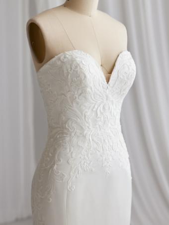 Rebecca Ingram BRETTE #2 Ivory (gown with Natural Illusion) thumbnail