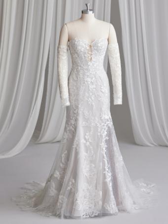 Sottero and Midgley KENSINGTON #3 All Ivory (gown with Ivory Illusion) thumbnail