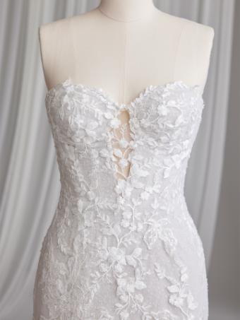 Sottero and Midgley KENSINGTON #4 All Ivory (gown with Ivory Illusion) thumbnail