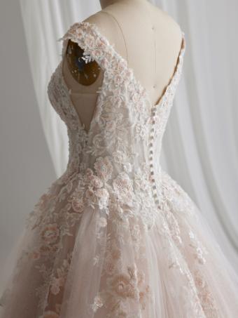 Sottero and Midgley BISETTE #5 Ivory/Silver Accent (gown with Ivory Illusion) thumbnail