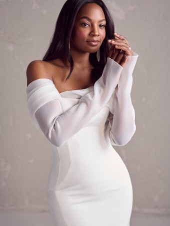 Sottero and Midgley ANNIKA #2 All Diamond White thumbnail