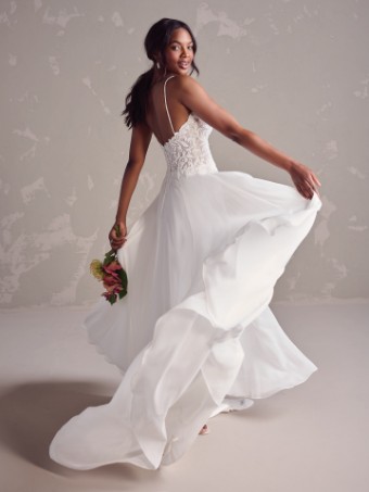 Rebecca Ingram POPPY #4 default Ivory (gown with Natural Illusion) thumbnail