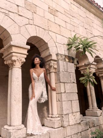 Maggie Sottero TUSCANY ROYALE #3 Ivory (gown with Nude Illusion) thumbnail