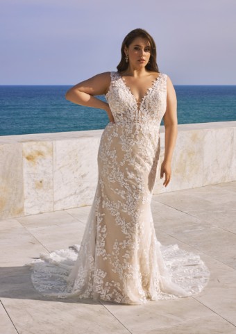 Pronovias BARIKA #0 default Off White/Light Nude thumbnail