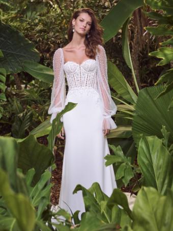 Maggie Sottero DORITTE #0 default Ivory (gown with Natural Illusion) thumbnail