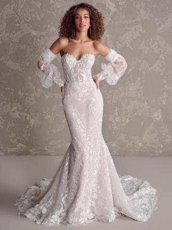 Maggie Sottero FAIRCHILD #2 All Ivory (gown with Ivory Illusion) thumbnail
