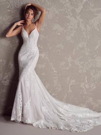 Sottero and Midgley BERLIN #0 default All Ivory (gown with Ivory Illusion) thumbnail