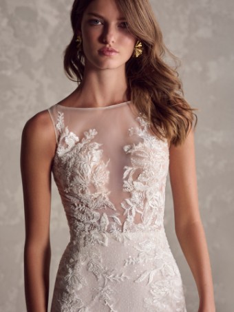 Maggie Sottero LINDSEY LANE #1 Ivory/Silver Accent thumbnail