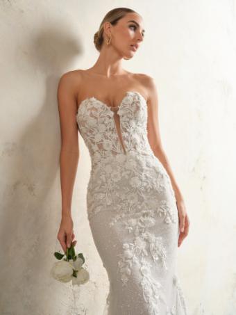 Sottero and Midgley CHESNEY #1 All Ivory (gown with Ivory Illusion) thumbnail