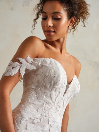 Maggie Sottero BRIDGET #3 Ivory over Soft Blush (gown with Natural Illusion) thumbnail