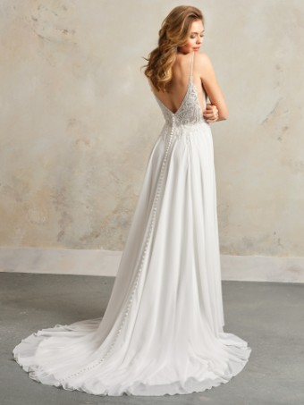 Rebecca Ingram KITT #1 Ivory (gown with Natural Illusion) thumbnail