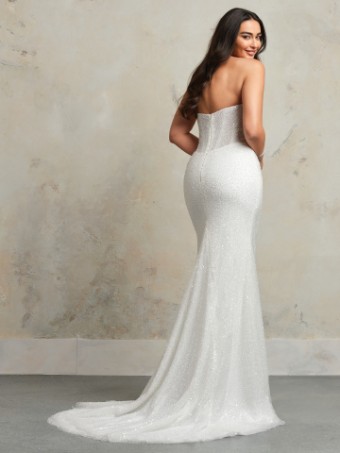 Maggie Sottero ASHLEY #5 Ivory (gown with Ivory Illusion) thumbnail