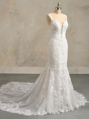 Maggie Sottero ZETA #2 Ivory over Soft Blush (gown with Ivory illusion) thumbnail