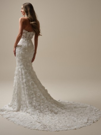 Sottero and Midgley WARNER #1 All Ivory (gown with Ivory Illusion) thumbnail