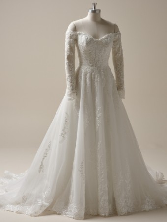 Maggie Sottero RITA #2 All Ivory (gown with Ivory Illusion) thumbnail