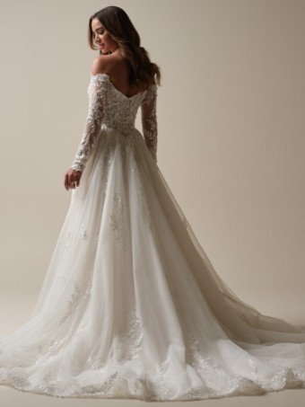 Maggie Sottero RITA #1 All Ivory (gown with Ivory Illusion) thumbnail
