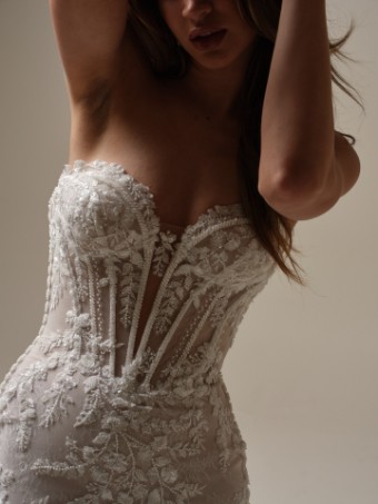 Maggie Sottero BENJIE #2 All Ivory (gown with Ivory Illusion) thumbnail