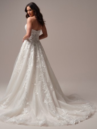 Sottero and Midgley DARREN #1 All Ivory (gown with Ivory Illusion) thumbnail