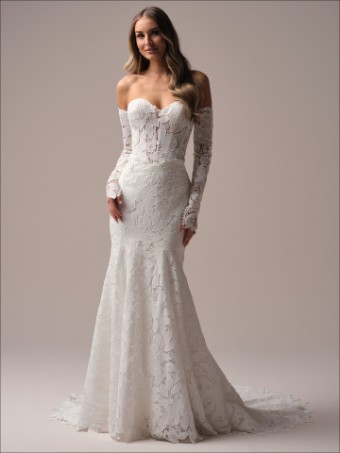 Maggie Sottero DAKOTA #0 default All Ivory (gown with Ivory Illusion) thumbnail