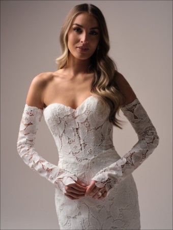 Maggie Sottero DAKOTA #3 All Ivory (gown with Ivory Illusion) thumbnail