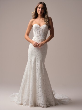 Maggie Sottero DAKOTA #1 All Ivory (gown with Ivory Illusion) thumbnail