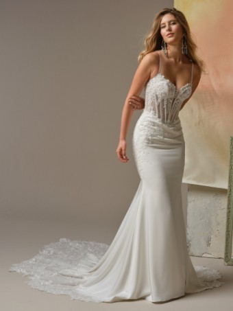 Maggie Sottero INDIA #0 default All Ivory (gown with Ivory Illusion) thumbnail