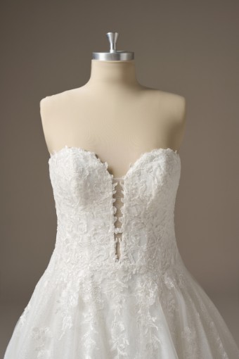 Maggie Sottero JENNIFER #2 default All Ivory (gown with Ivory Illusion) thumbnail