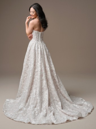 Maggie Sottero MEMPHIS #1 All Ivory (gown with Ivory Illusion) thumbnail