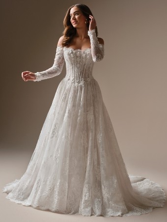 Maggie Sottero KITARO #0 default All Ivory (gown with Ivory Illusion) thumbnail
