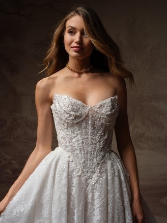 Maggie Sottero RYLAND #2 default All Ivory (gown with Ivory Illusion) thumbnail
