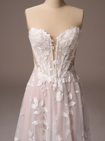 Maggie Sottero NATALIE #0 default Ivory over Blush (gown with Light Nude Illusion) thumbnail
