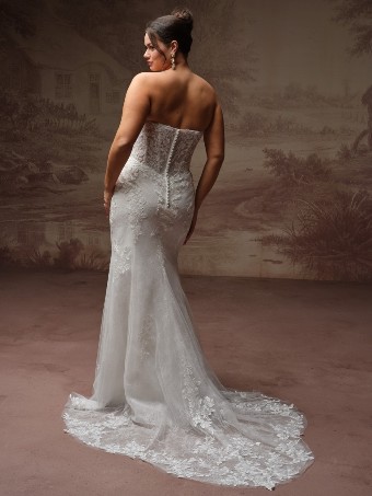 Rebecca Ingram BRANDY #1 default All Ivory (gown with Ivory Illusion) thumbnail