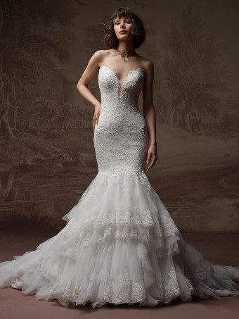 Sottero and Midgley SAUVIGNON #0 default All Ivory (gown with Ivory Illusion) thumbnail